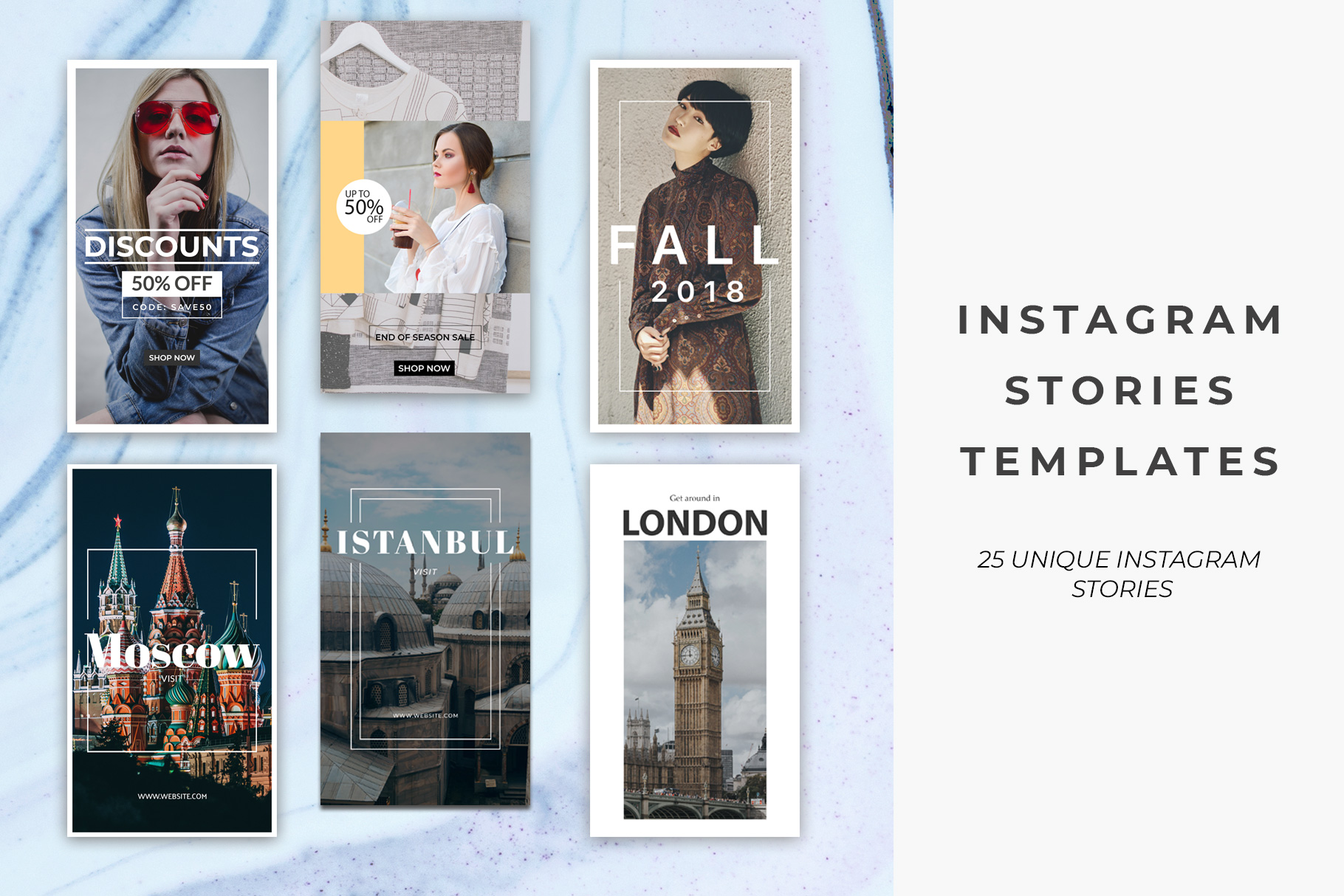 25 Instagram Stories Templates for a Polished Brand Feed