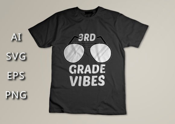 3RD Grade Vibes: The Ultimate Back to School Design Asset