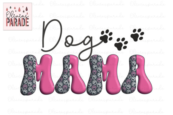 Celebrate Your Furry Best Friend with Dog Mama Clipart