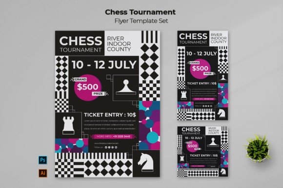 Chess Tournament Flyer Template: Design Your Next Event