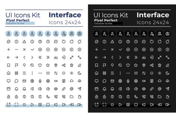 Clean & Modern: The Power of Simple Linear UI SVG Icons
