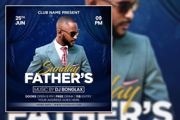 Design a Heartfelt Sunday Father's Day Social Media Post