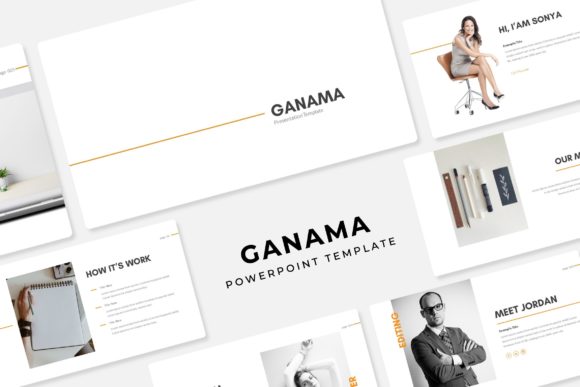 Ganama: Crafting Cohesive Visual Stories with 150+ Slides