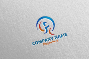 Letter P Logo Design 62: A Modern Vector Template for Digital Brands