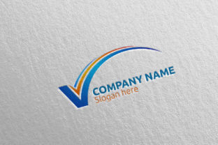 Letter V Logo Design 51: A Versatile Asset for Modern Brands