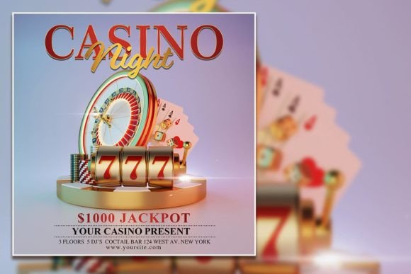 Planning Your Casino Night Social Media Post and Invitations