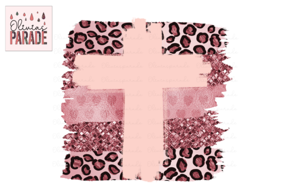 Unleashing Faith and Style with Brush Strokes Cross Leopard